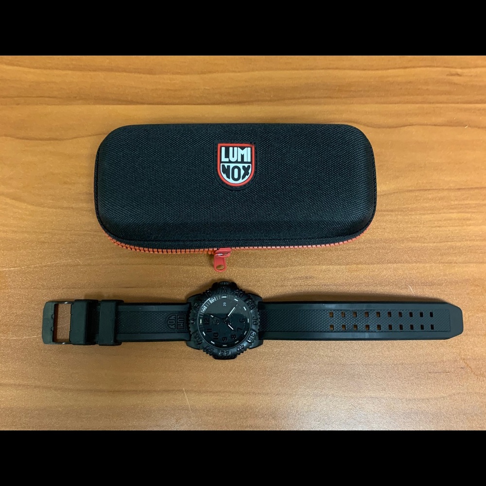 Luminox 3050/3950 Navy Seal Blackout Watch